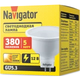 Светодиодная лампочка Navigator NLL-MR16-5-12-3K-GU5.3 (5 Вт, GU5.3) (94262)