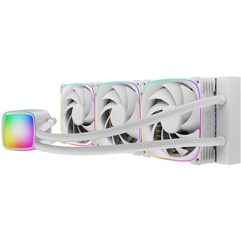 Система жидкостного охлаждения Geometric Future Eskimo Plus 360 White - 1C303W0361000 - фото 2