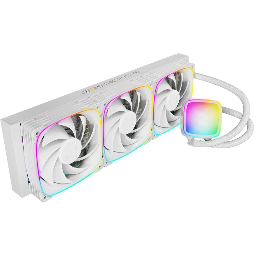 Система жидкостного охлаждения Geometric Future Eskimo Plus 360 White - 1C303W0361000 - фото 3