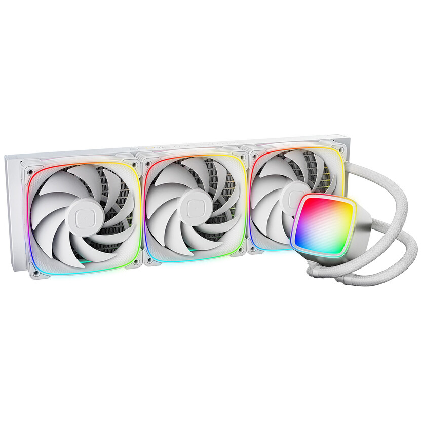 Система жидкостного охлаждения Geometric Future Eskimo Plus 360 White - 1C303W0361000 - фото 4