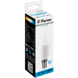 Светодиодная лампочка Feron LB-970 6400K (13 Вт, E14) (38109)