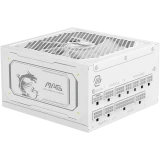 Блок питания 1000W MSI MAG A1000GL PCIE5 White (306-7ZP9B51-CE0)