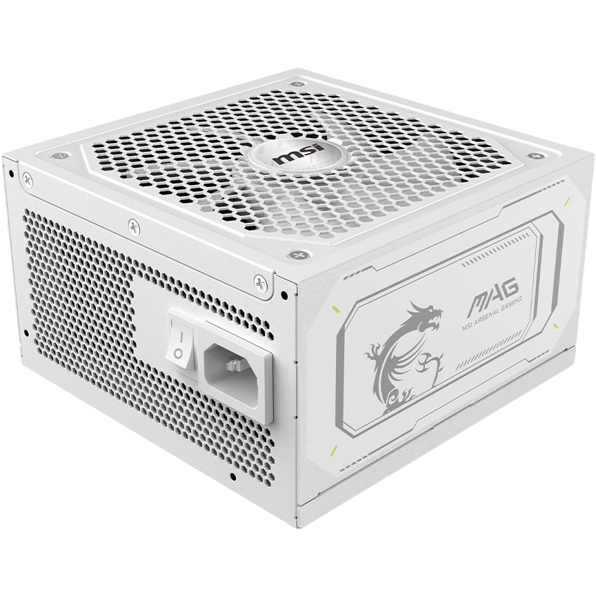Блок питания 1000W MSI MAG A1000GL PCIE5 White - 306-7ZP9B51-CE0 - фото 2