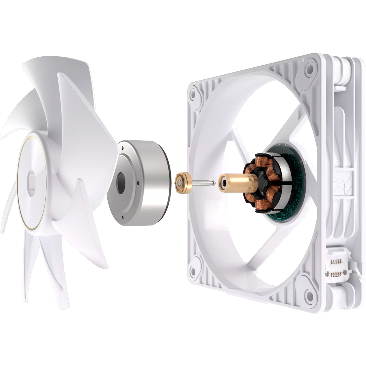 Вентилятор для корпуса ASUS PROART PF120 White (3 шт.) - 90DA00M3-B09020 - фото 14