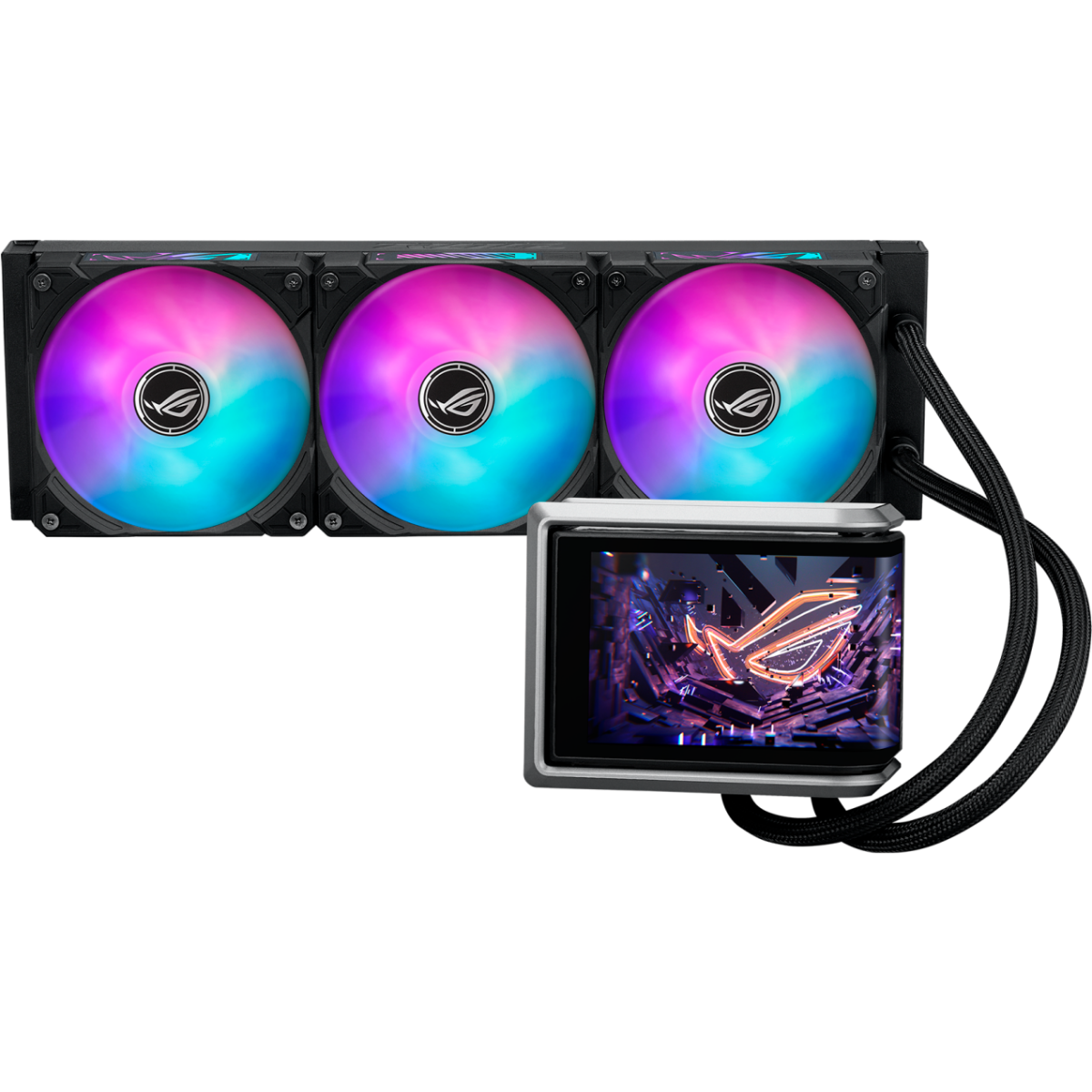 Система жидкостного охлаждения ASUS ROG RYUO IV 360 ARGB Black - 90RC01N1-B0EAY0 - фото 3