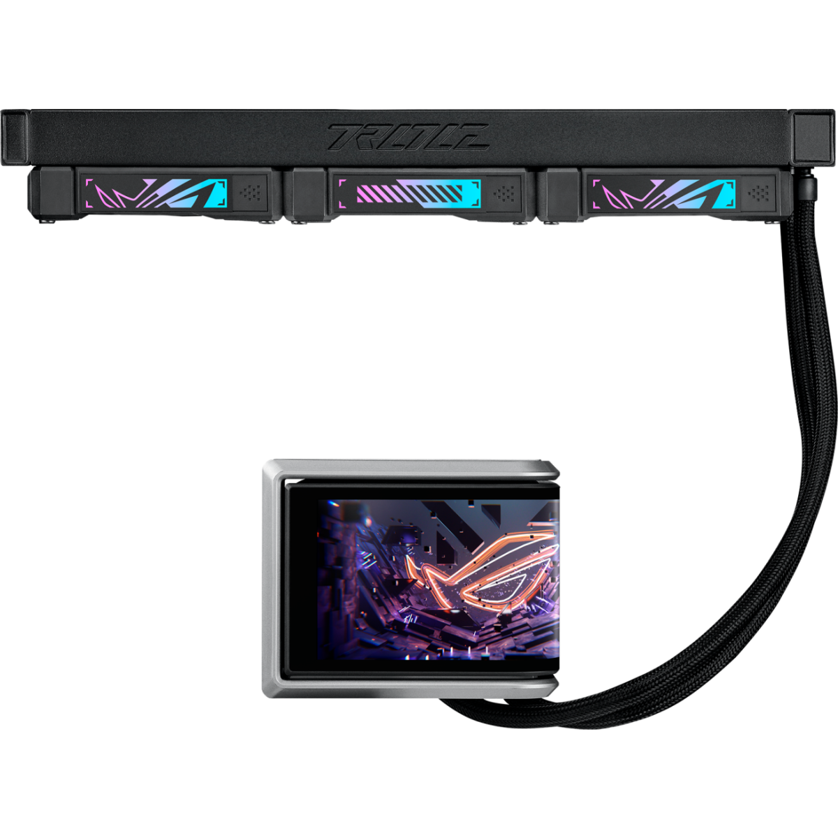 Система жидкостного охлаждения ASUS ROG RYUO IV 360 ARGB Black - 90RC01N1-B0EAY0 - фото 4