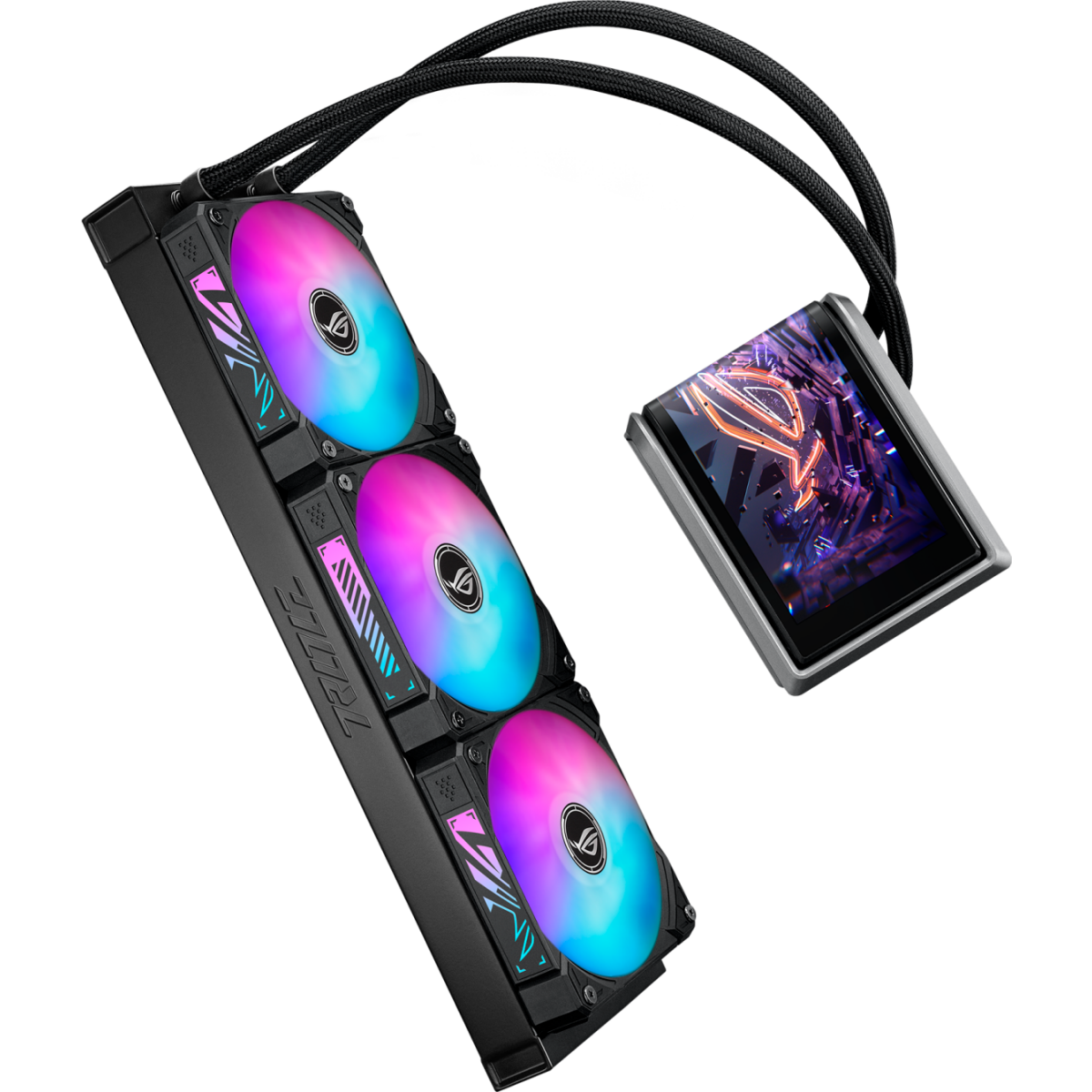 Система жидкостного охлаждения ASUS ROG RYUO IV 360 ARGB Black - 90RC01N1-B0EAY0 - фото 5