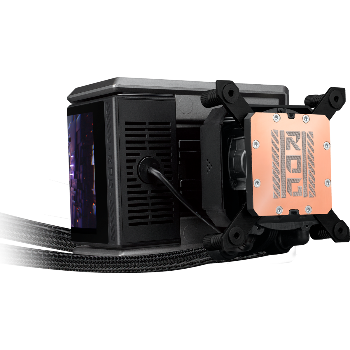 Система жидкостного охлаждения ASUS ROG RYUO IV 360 ARGB Black - 90RC01N1-B0EAY0 - фото 8