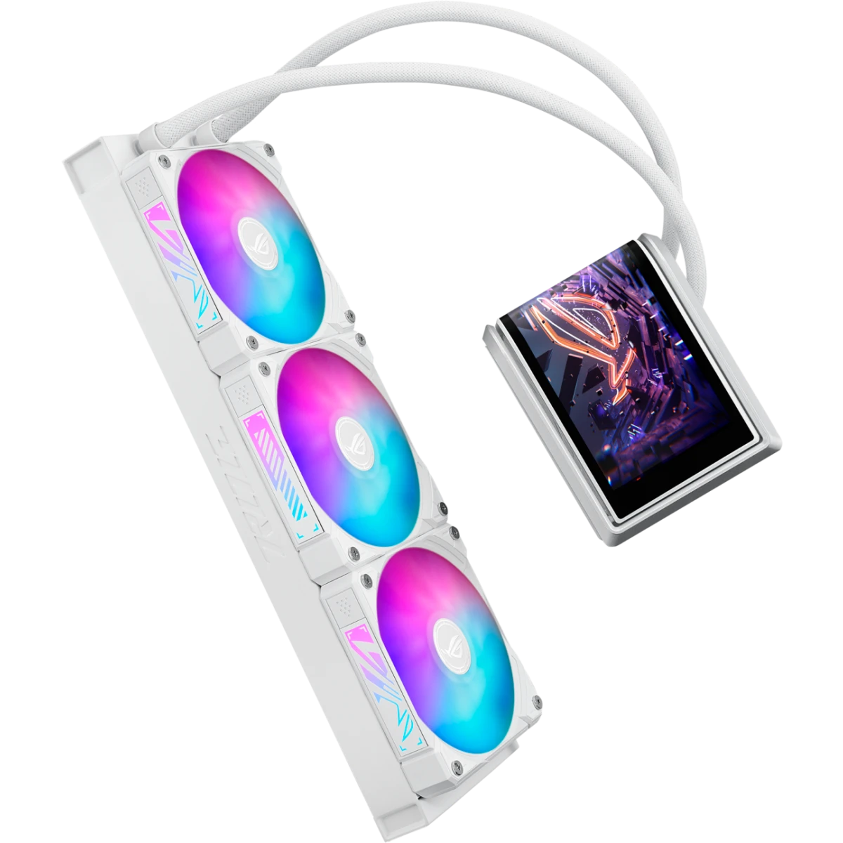 Система жидкостного охлаждения ASUS ROG RYUO IV 360 ARGB White Edition - 90RC01N2-B0EAY0 - фото 4