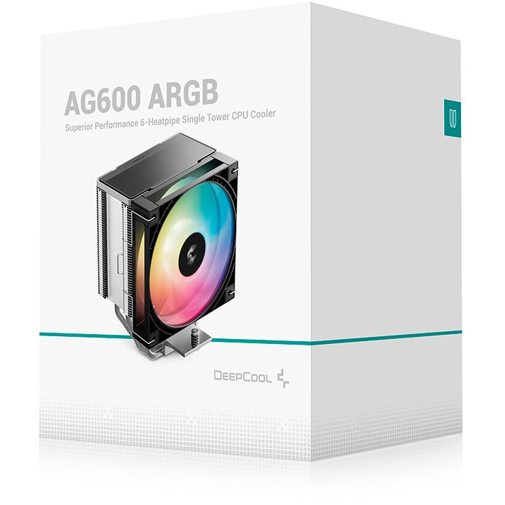 Кулер DeepCool AG600 ARGB - R-AG600-BKAMMG2-G - фото 9