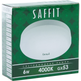 Светодиодная лампочка Saffit SBGX5306 4000K (6 Вт, GX53) (55195)