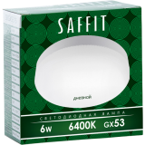 Светодиодная лампочка Saffit SBGX5306 6400K (6 Вт, GX53) (55196)