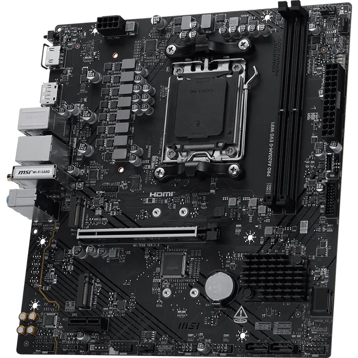 Материнская плата MSI PRO A620AM-G EVO WIFI - фото 3