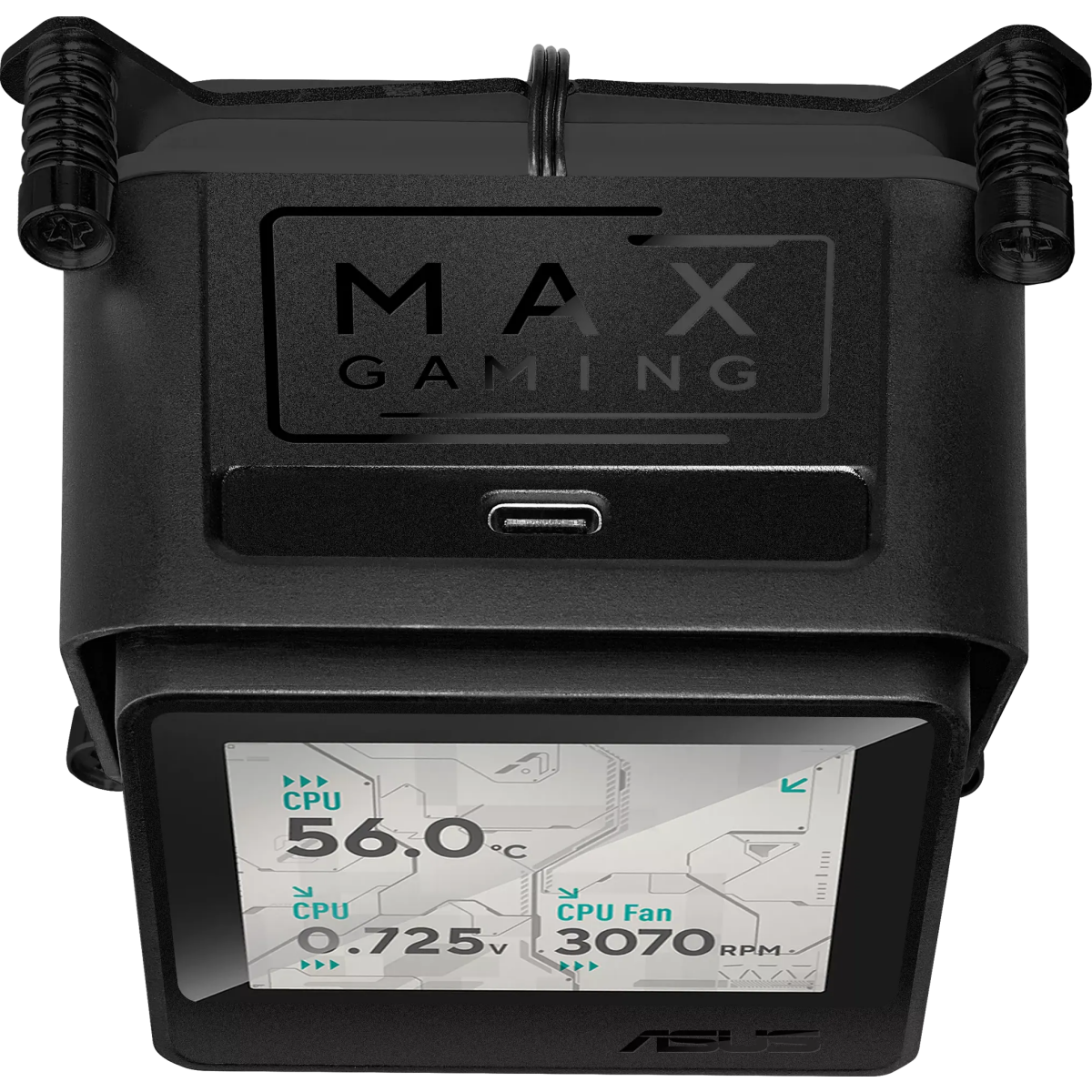 Система жидкостного охлаждения ASUS MAX Gaming LC 360 ARGB LCD Black - 90RC01G1-B0EAY0 - фото 9