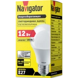 Светодиодная лампочка Navigator NLL-A60-12-24/48-4K-E27 (12 Вт, E27) (61478)