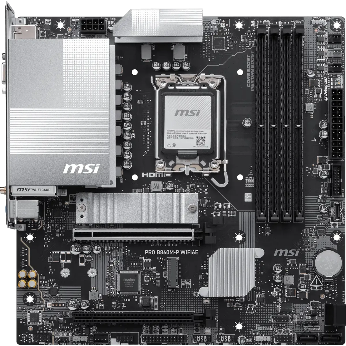 Материнская плата MSI PRO B860M-P WIFI6E