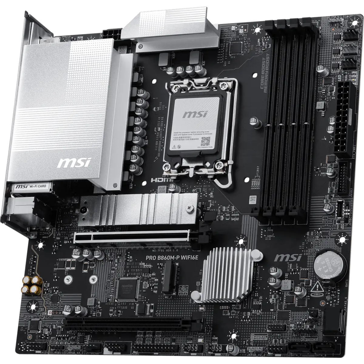 Материнская плата MSI PRO B860M-P WIFI6E - фото 3