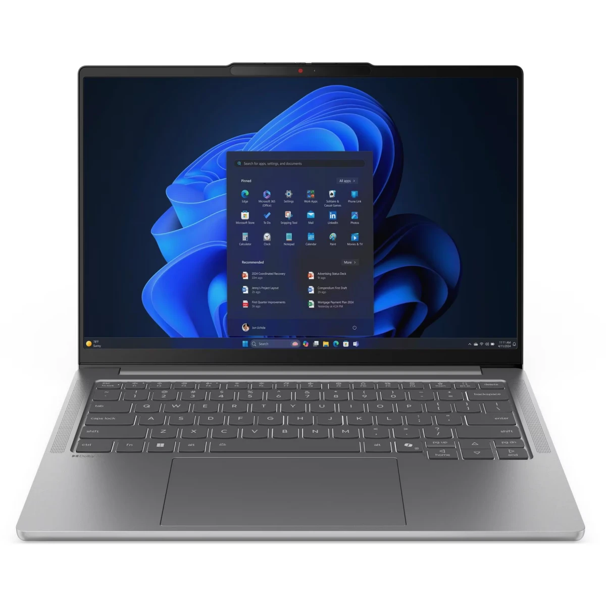 Ноутбук Lenovo IdeaPad Pro 5 14IAH10 Luna Grey (83JK002TRK)