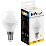 Светодиодная лампочка Feron LB-550 2700K (9 Вт, E14) (25801)