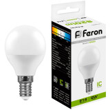 Светодиодная лампочка Feron LB-550 4000K (9 Вт, E14) (25802)