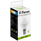 Светодиодная лампочка Feron LB-550 4000K (9 Вт, E14) (25802)