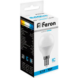 Светодиодная лампочка Feron LB-550 6400K (9 Вт, E14) (25803)