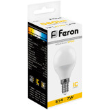 Светодиодная лампочка Feron LB-95 2700K (7 Вт, E14) (25478)