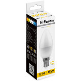 Светодиодная лампочка Feron LB-570 2700K (9 Вт, E14) (25798)
