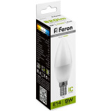 Светодиодная лампочка Feron LB-570 4000K (9 Вт, E14) (25799)