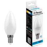 Светодиодная лампочка Feron LB-570 6400K (9 Вт, E14) (25800)