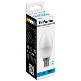 Светодиодная лампочка Feron LB-570 6400K (9 Вт, E14) (25800)