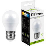 Светодиодная лампочка Feron LB-95 4000K (7 Вт, E27) (25482)