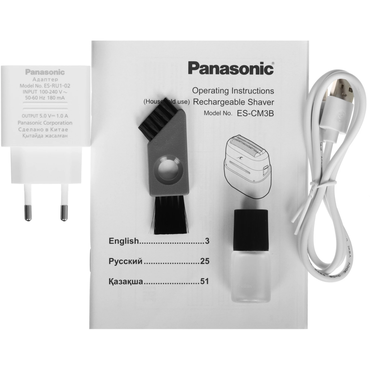 Бритва Panasonic ES-CM3BKS521 - фото 8