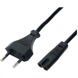 Кабель питания CEE 7/16 - C7, 3м, Cablexpert PC-184-VDE-3M