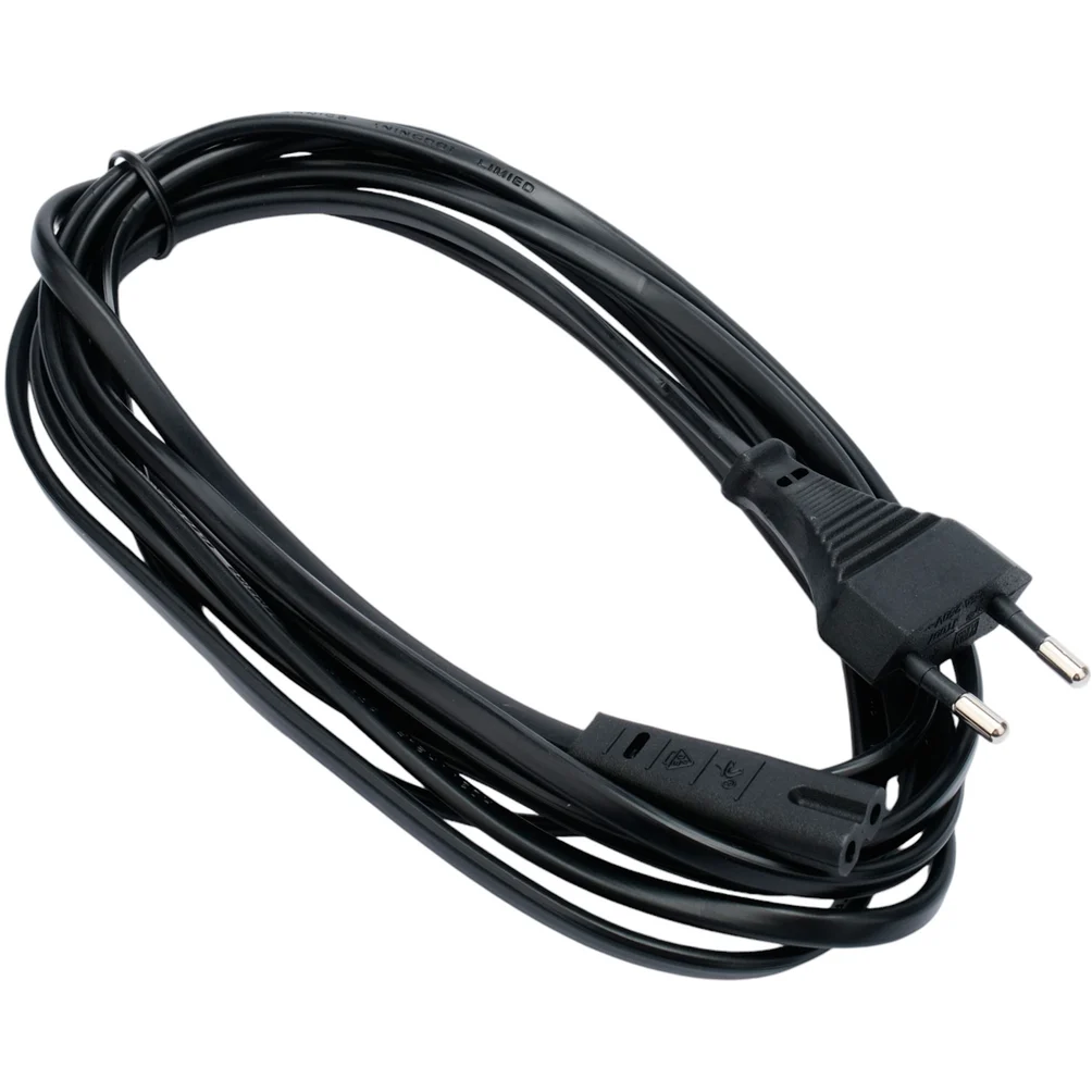 Кабель питания CEE 7/16 - C7, 3м, Cablexpert PC-184-VDE-3M - фото 2