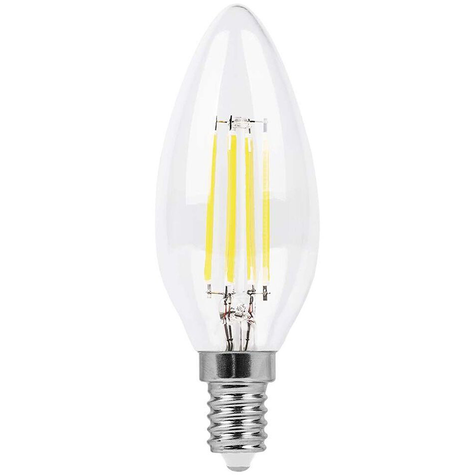 Филаментная лампочка Feron LB-166 2700K (7 Вт, E14) - 25870