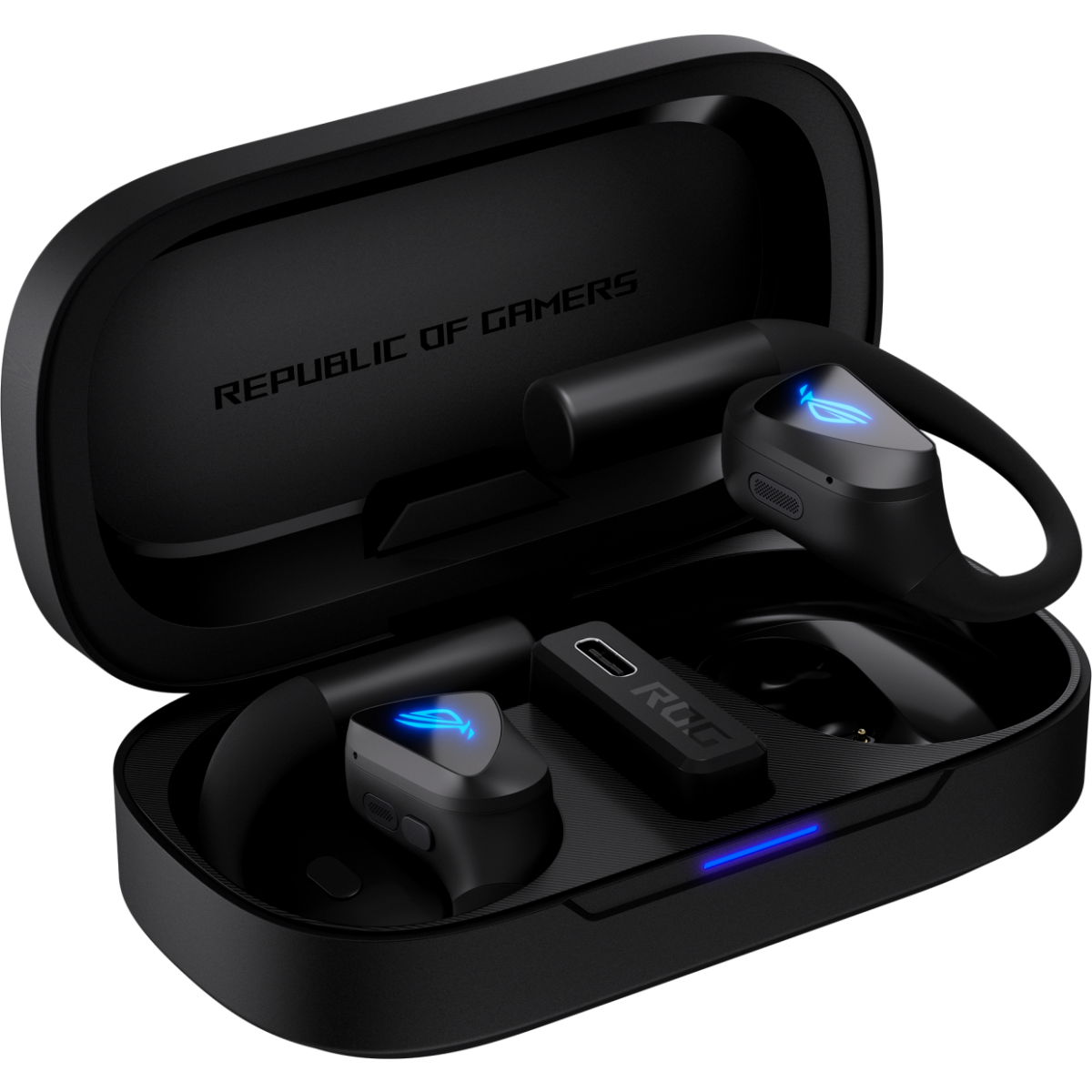 Гарнитура ASUS ROG Cetra Open Wireless Gaming Earbuds - 90YH0450-BTUA00 - фото 2