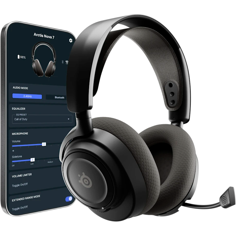 Гарнитура SteelSeries Arctis Nova 7 Wireless Gen 2 - 61730 - фото 3