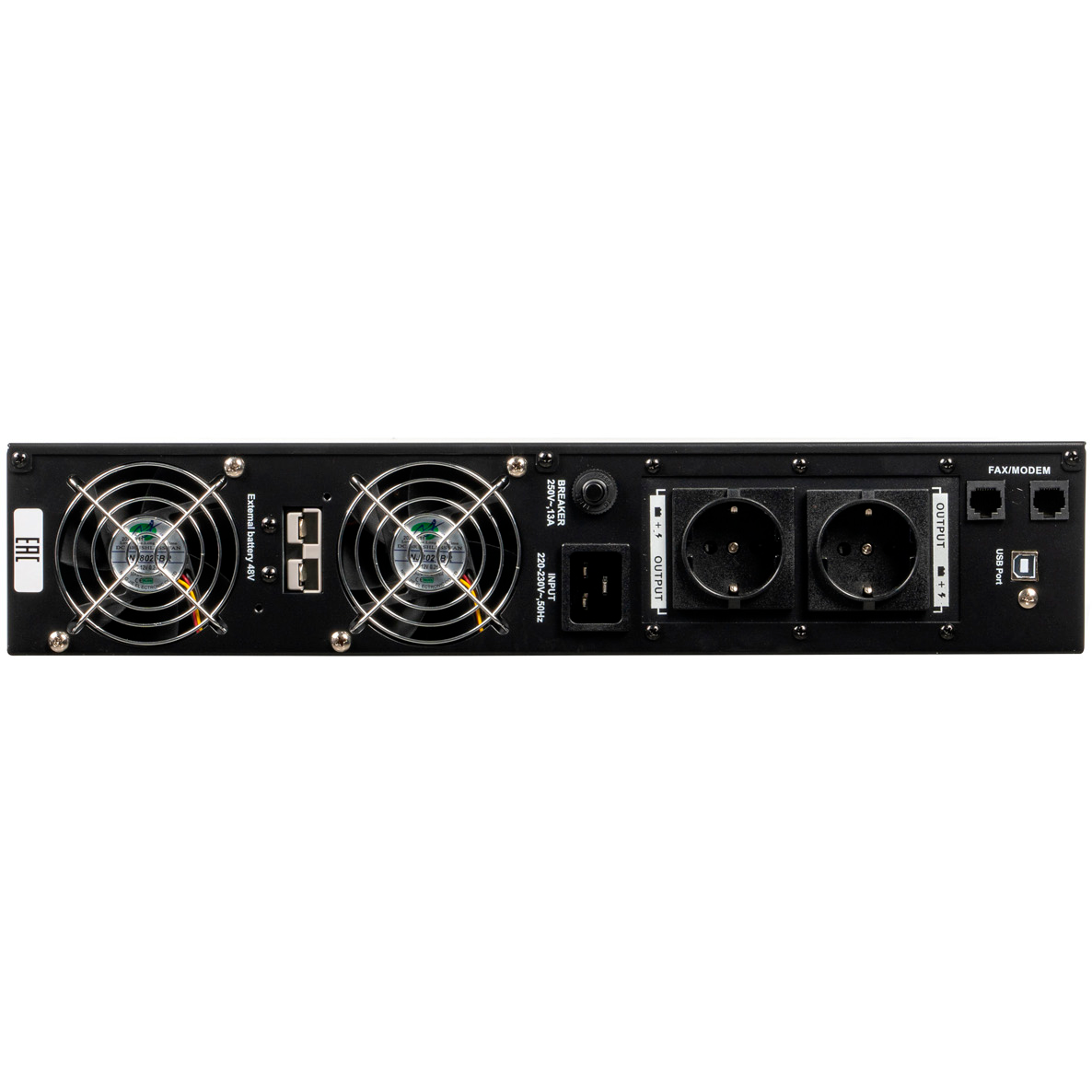 ИБП Бастион RAPAN-UPS 1000-RACK-IN-2X9 - 8936 - фото 7