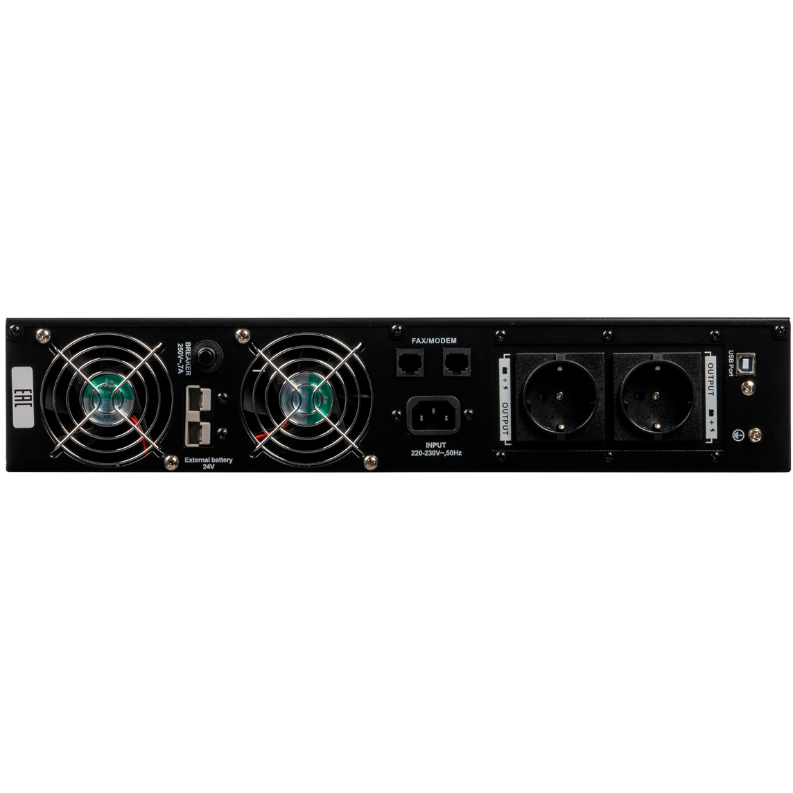 ИБП Бастион RAPAN-UPS 2000-RACK-IN-4X9 - 8937 - фото 8