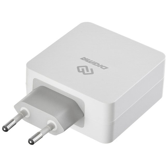 Сетевое зарядное устройство Digma DGPD-45W-WG - фото 2