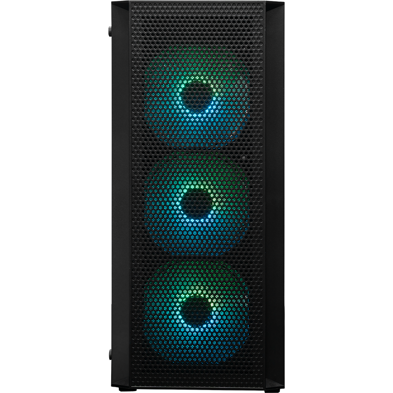 Корпус XASTRA A311 4ARGB-C6 Black - A311-4FC12A-C6 - фото 3