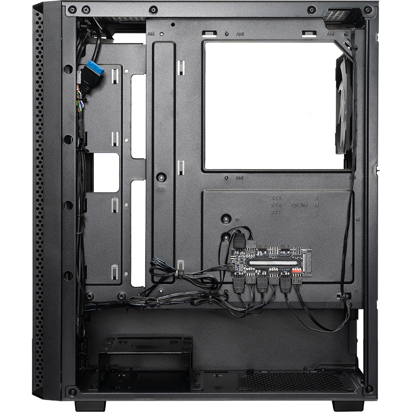 Корпус XASTRA A311 4ARGB-C6 Black - A311-4FC12A-C6 - фото 8