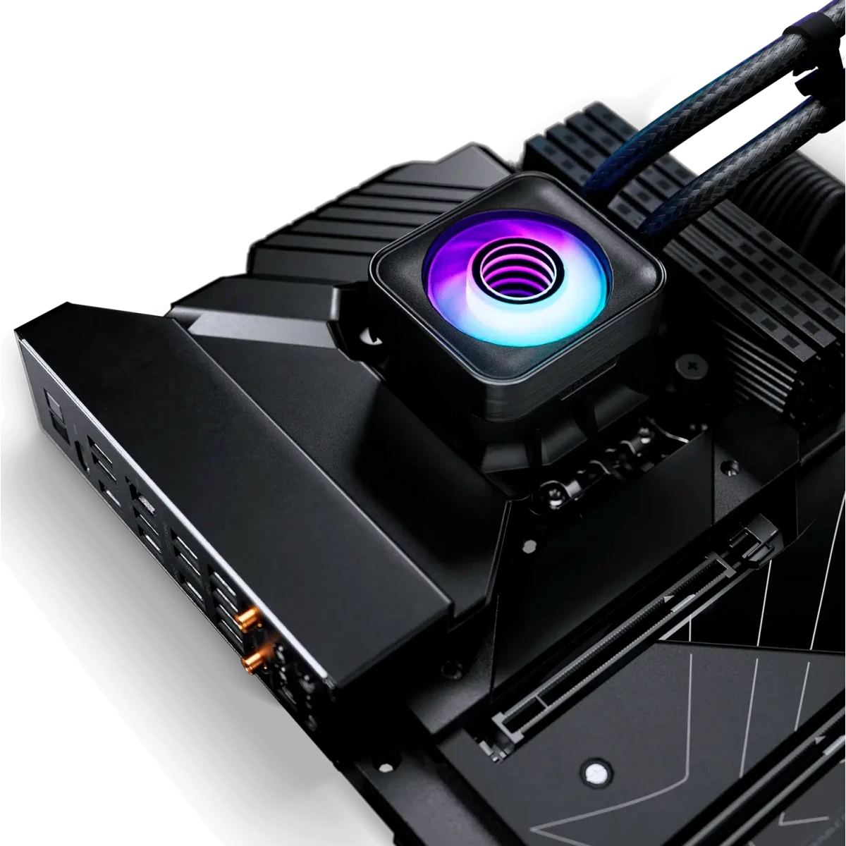 ..... СЖО Phanteks Glacier One 360D30 X2 Black (0016) Б/У, без вентиляторов - PH-GO360D30_DBK02 - фото 4
