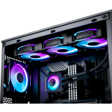 ..... СЖО Phanteks Glacier One 360D30 X2 Black (0016) Б/У, без вентиляторов (PH-GO360D30_DBK02)