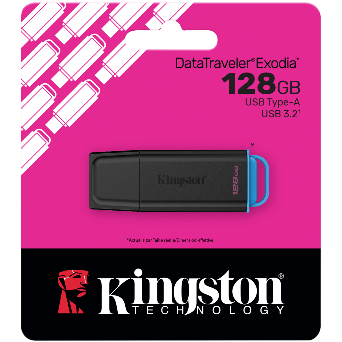 USB Flash накопитель 128GB Kingston DataTraveler Exodia (DTXG2/128GB) - фото 4