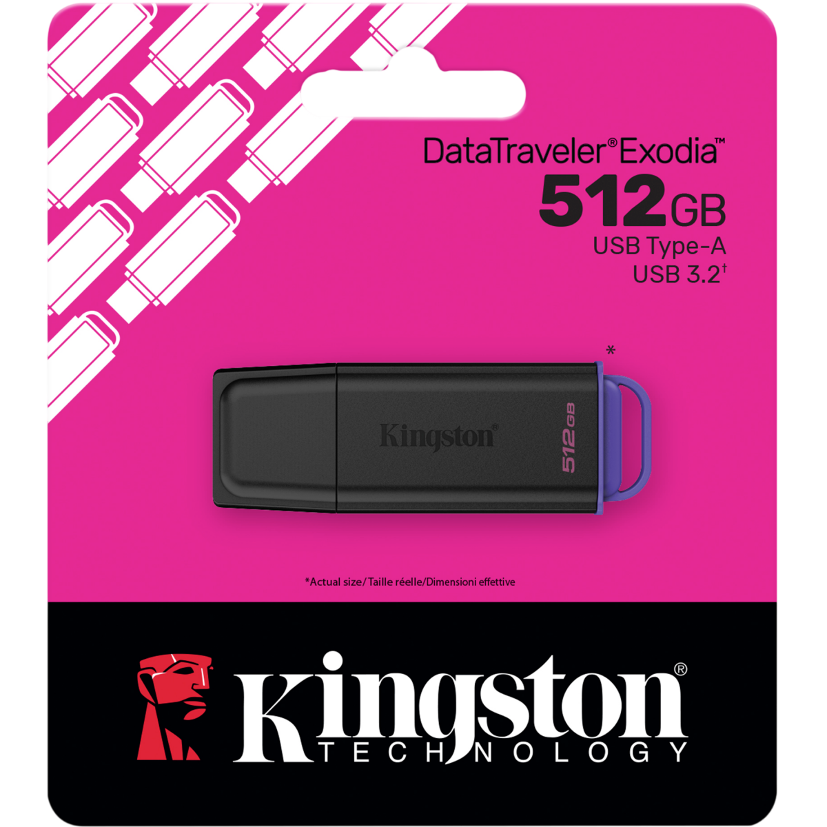 USB Flash накопитель 512GB Kingston DataTraveler Exodia (DTXG2/512GB) - фото 4