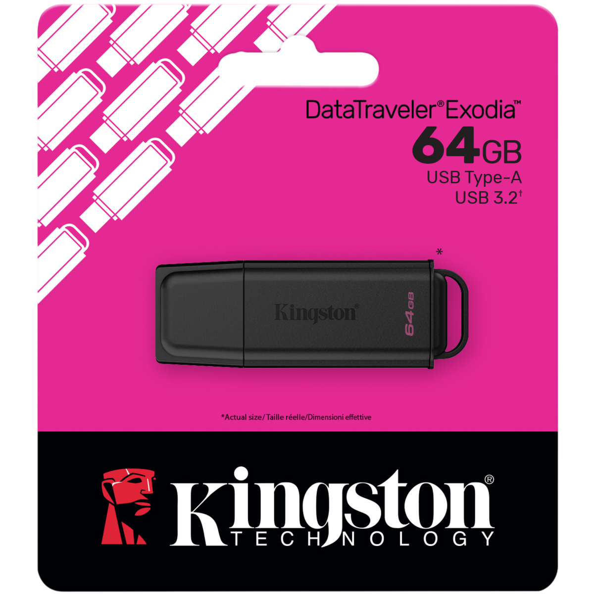 USB Flash накопитель 64GB Kingston DataTraveler Exodia (DTXG2/64GB) - фото 4