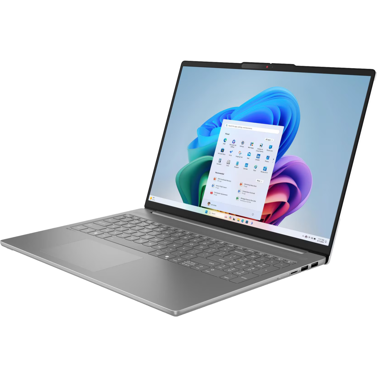 Ноутбук Lenovo IdeaPad Slim 5 16AHP10 Luna Grey (83HW000CRK) - фото 3