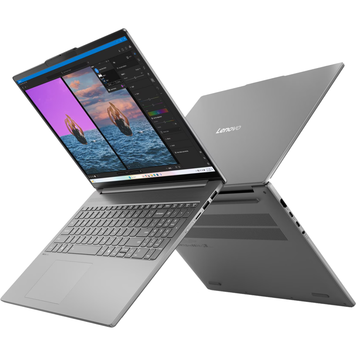 Ноутбук Lenovo IdeaPad Slim 5 16AHP10 Luna Grey (83HW000CRK) - фото 7